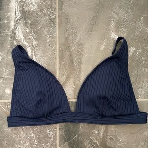 Abercrombie & Fitch Navy Bathing Suit Top